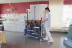 Trolley systems such as the TASKI Trolley allow cleaning staff to be self-contained.