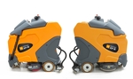 The TASKI swingo XP high-performance scrubber drier is available in two configurations.
