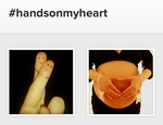 Images posted on Instagram with #handsonmyheart are entered into Diversey Care's competition.
