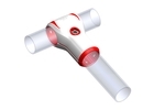 The unique MonoBlok ensures the connector grips around the whole circumference of the tube.