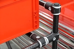 Graphit components can be assembled into adaptable trolleys, racks and other bespoke structures to stock, store and transport items in a wide range of industries and applications.